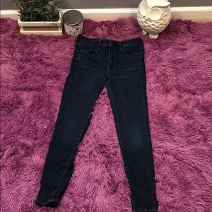 American Eagle Jean in dark blue.